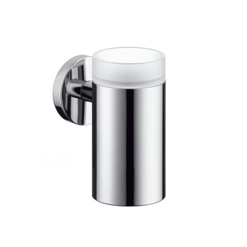 Hansgrohe-HG-Zahnglas-Logis-chrom-mit-Halter-40518000 gallery number 1